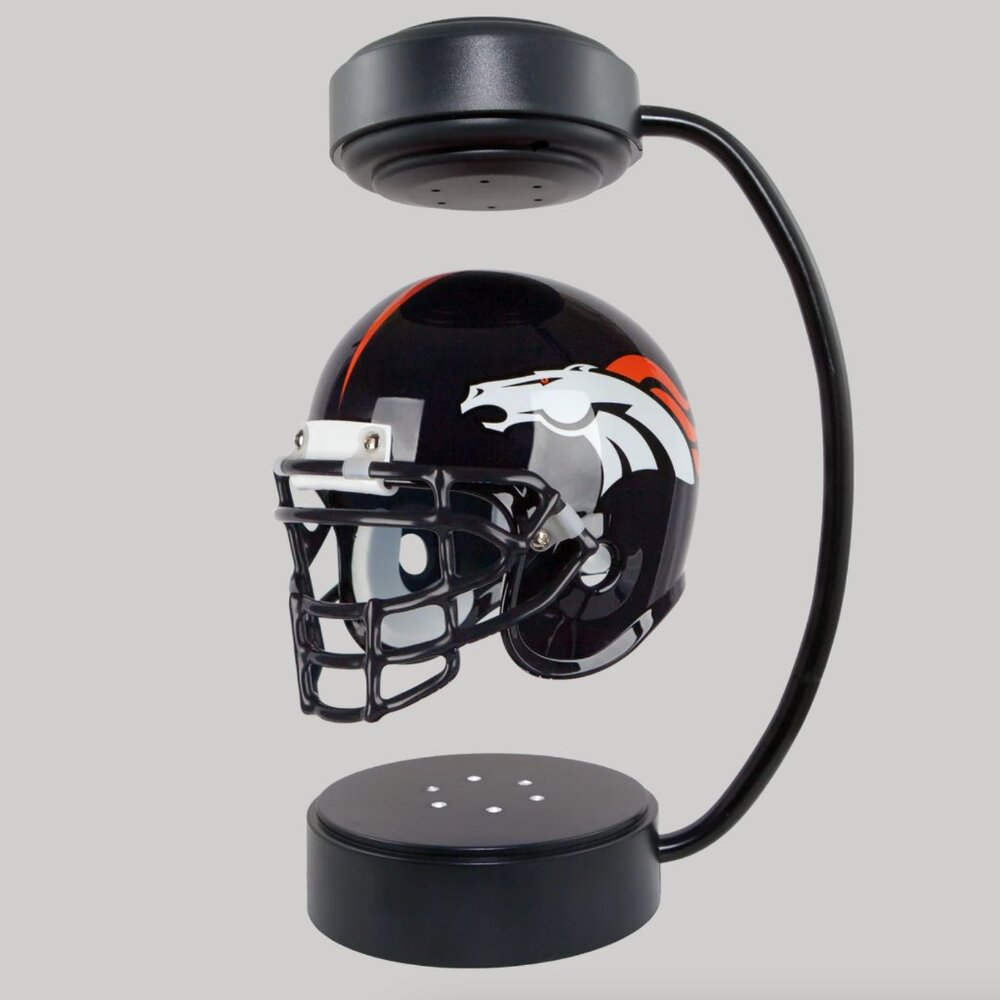 NFL Football Hover Helmet - Denver Broncos - Brand New with Box
